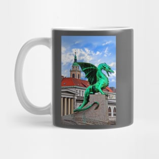 Dragon Bridge, Ljubljana, Slovenia Mug